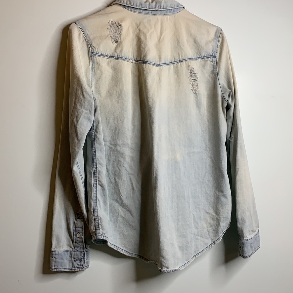 Distressed button up - Picture 5 of 5
